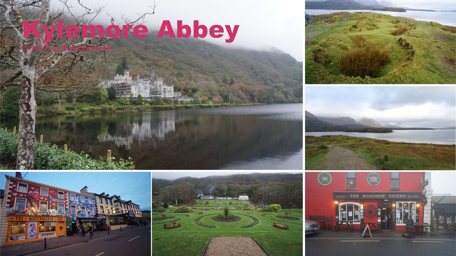 Kylemore Abbey - 6er Fotos 1920x1080