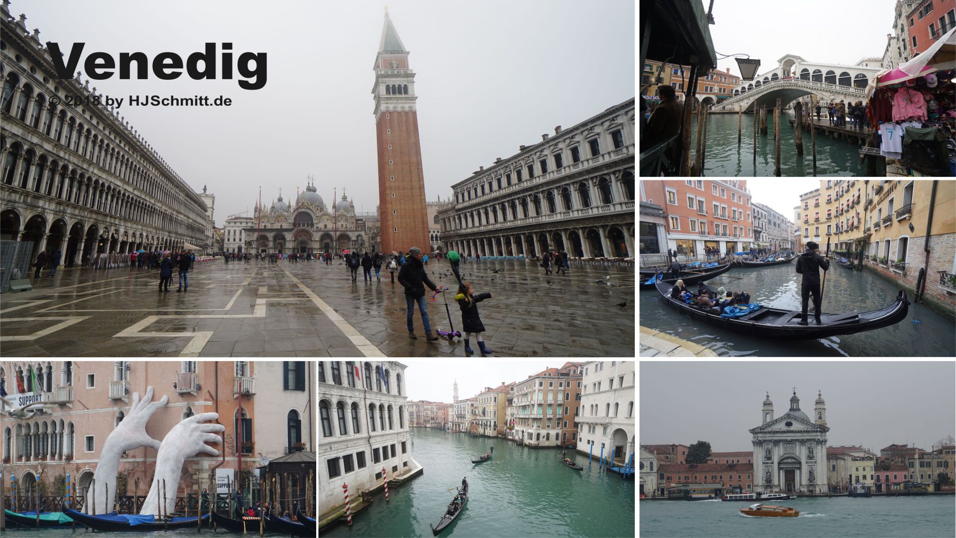 Venedig - 6er Fotos 1920x1080