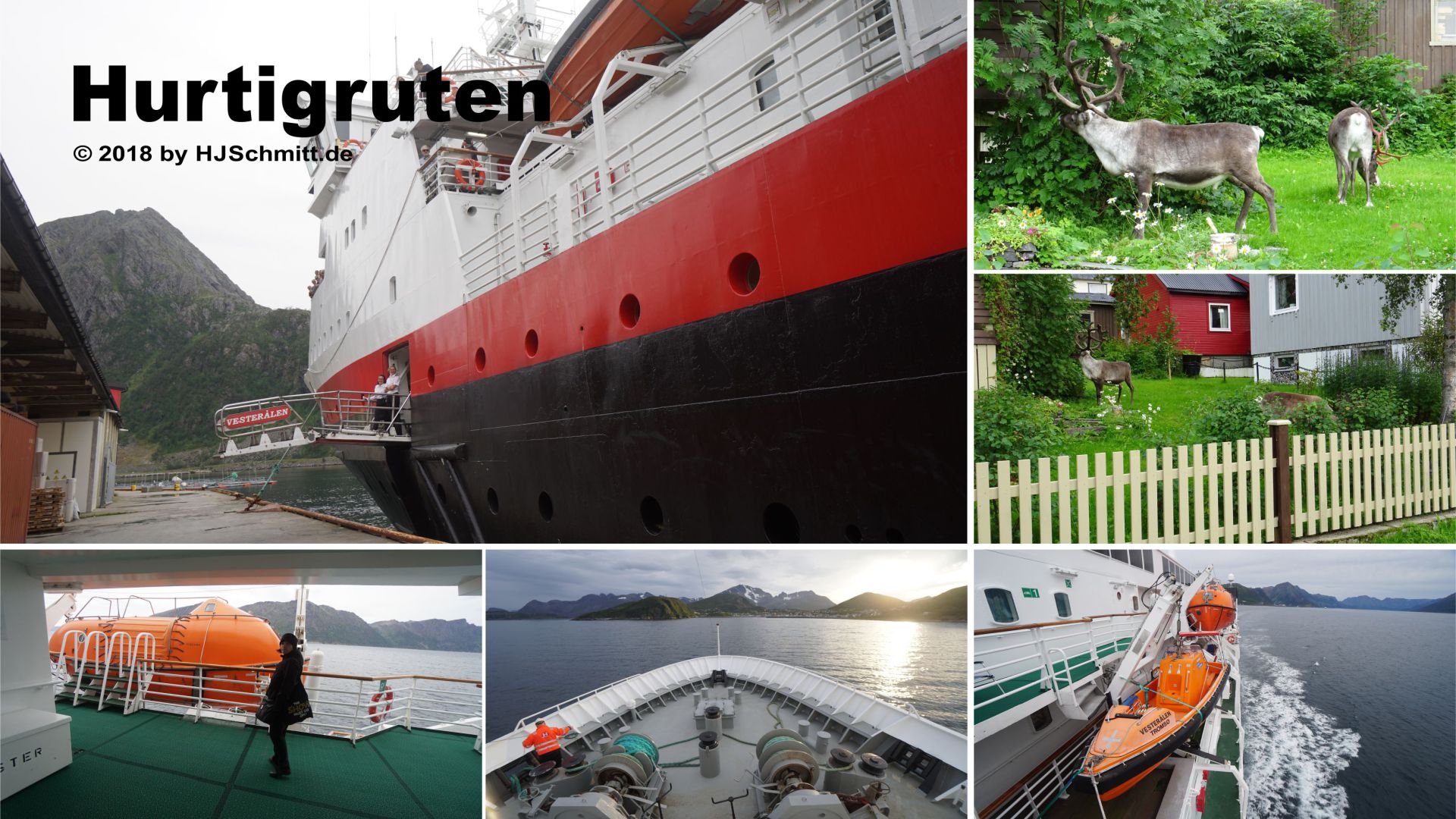 Hurtigruten - 6er Fotos 1920x1080