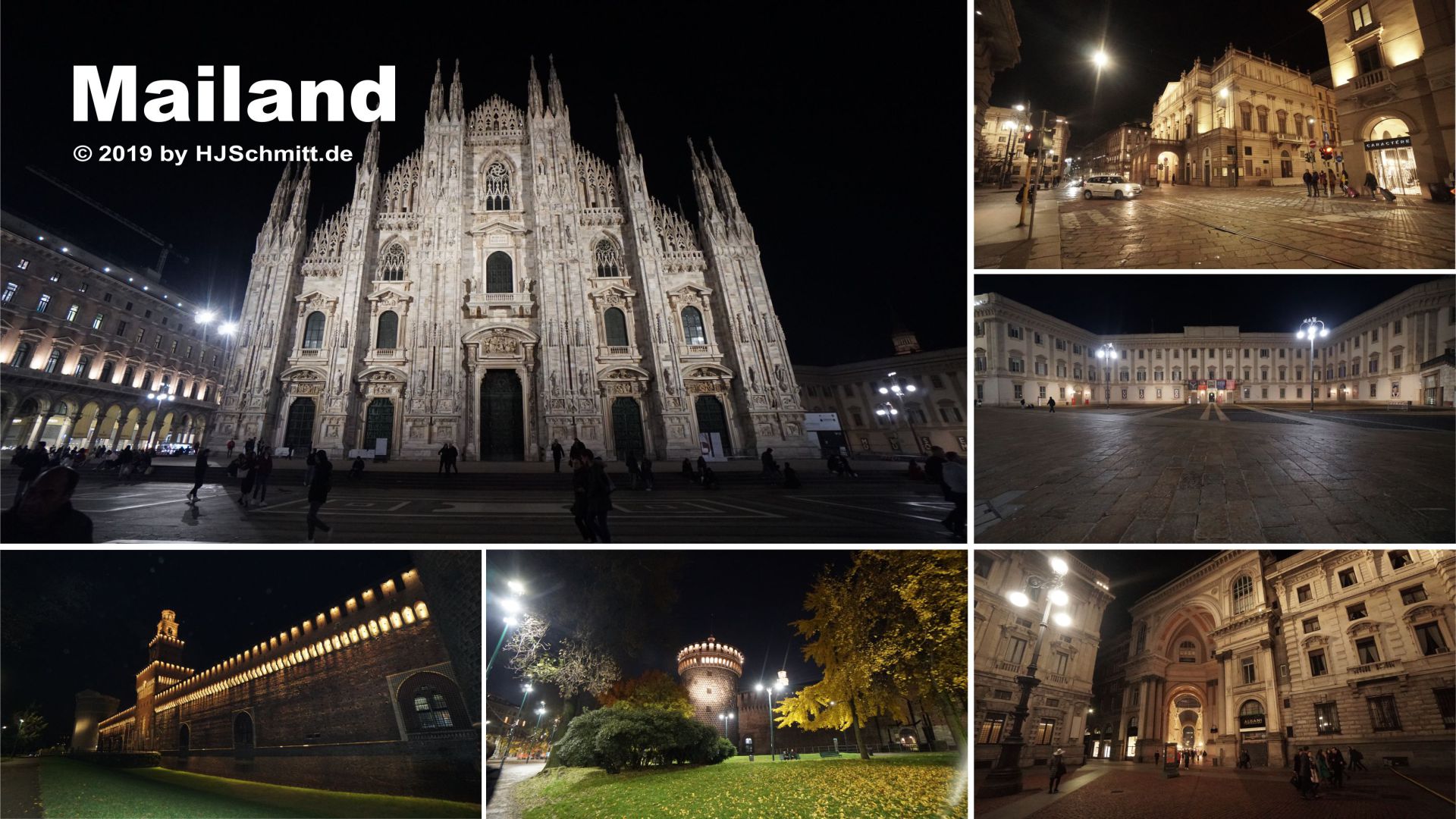 Mailand - 6er Fotos 1920x1080