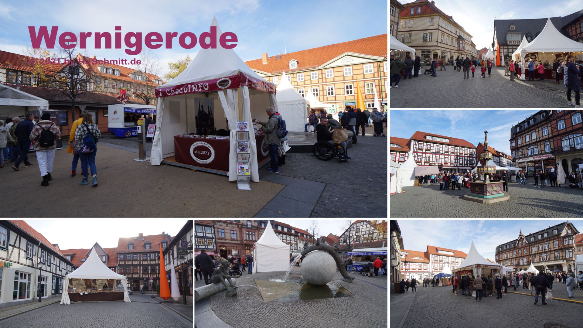 Wernigerode Schokoladenfest - 6er Fotos 1920x1080