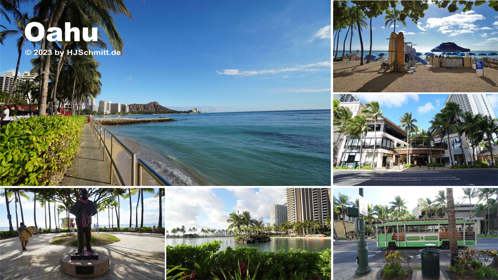 Oahu 2 - 6er Fotos 1920x1080