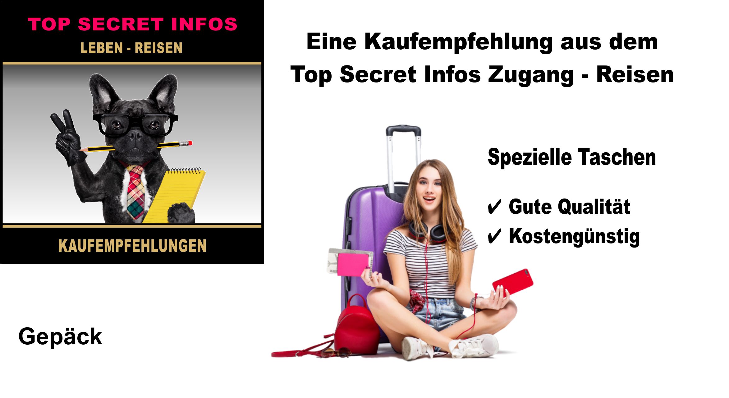 Reisetaschen - Kaufempfehlungen - 1920x1080