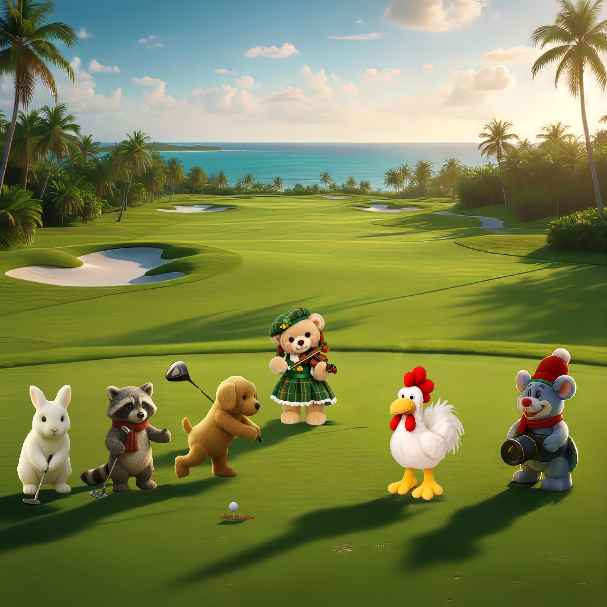 6 beim Golfen 2 - 2000