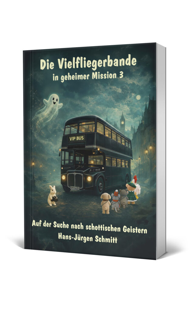 Die Vielfliegerbande in geheimer Mission 3 - Auf der Suche nach schottischen Geistern - Buch