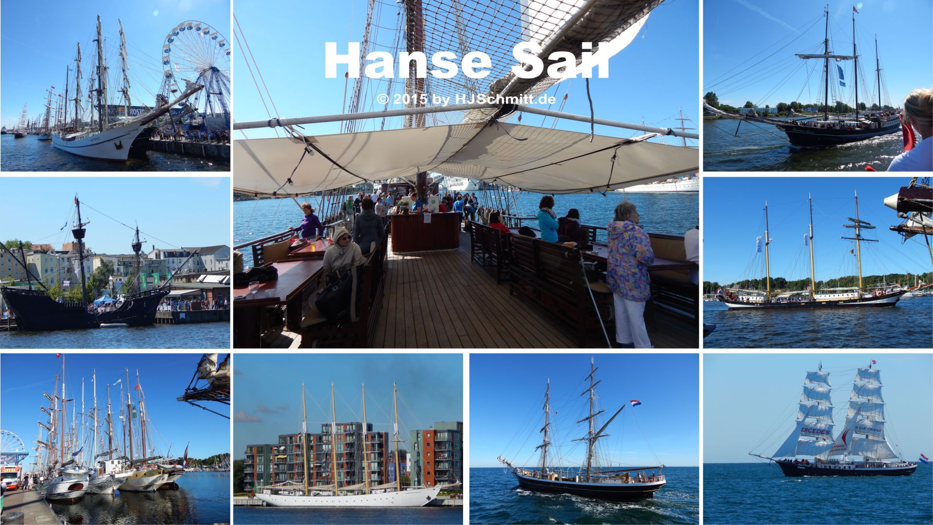 Hanse Sail - 6er Fotos 1920x1080