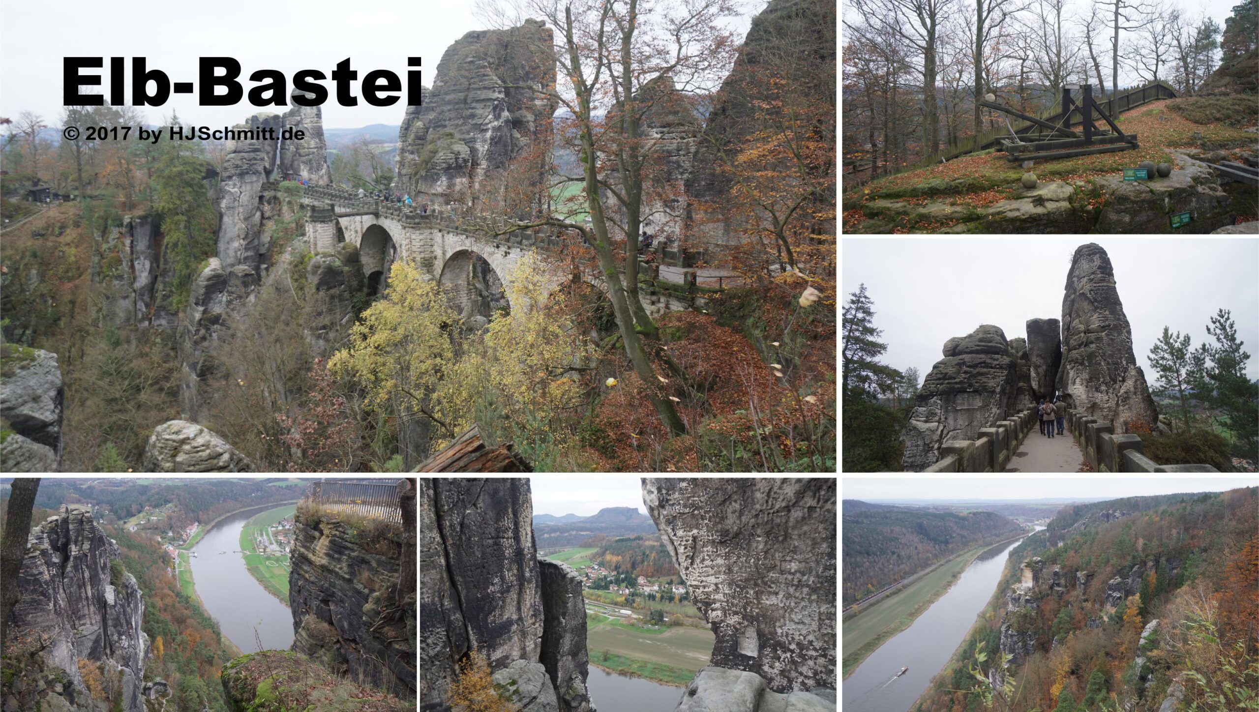 Reisefotos von der Elb-Bastei