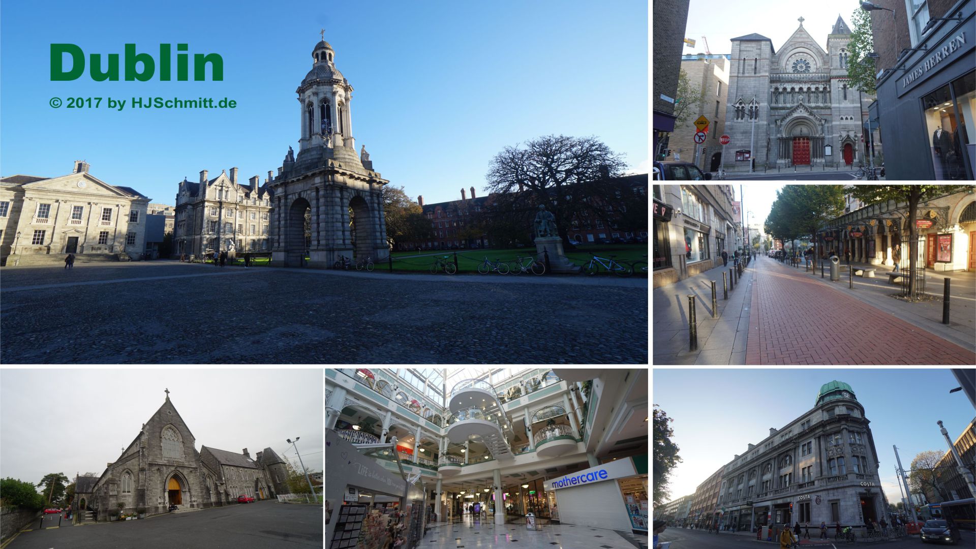 Dublin - 6er Fotos 1920x1080