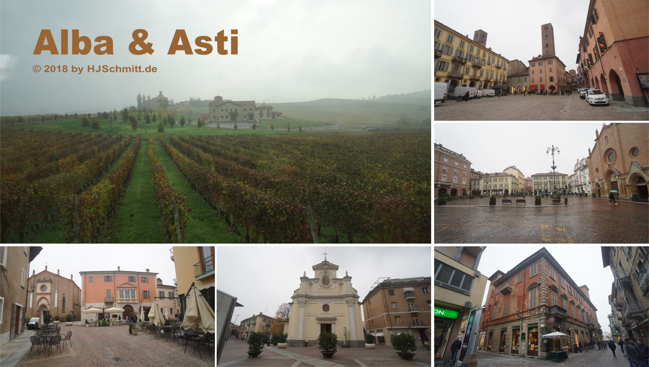 Reisefotos von Alba und Asti