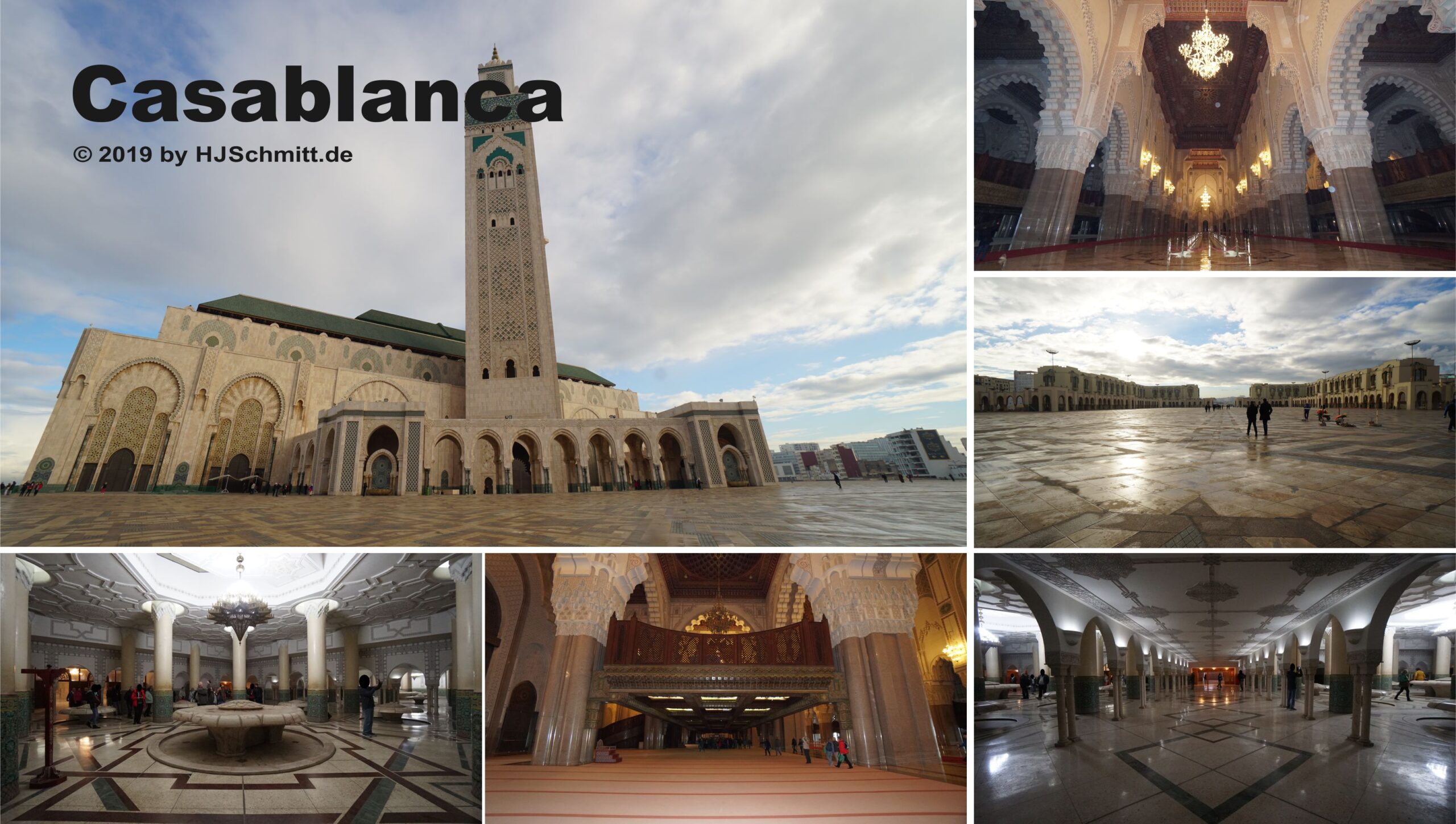 Reisefoto von Marokko Casablanca