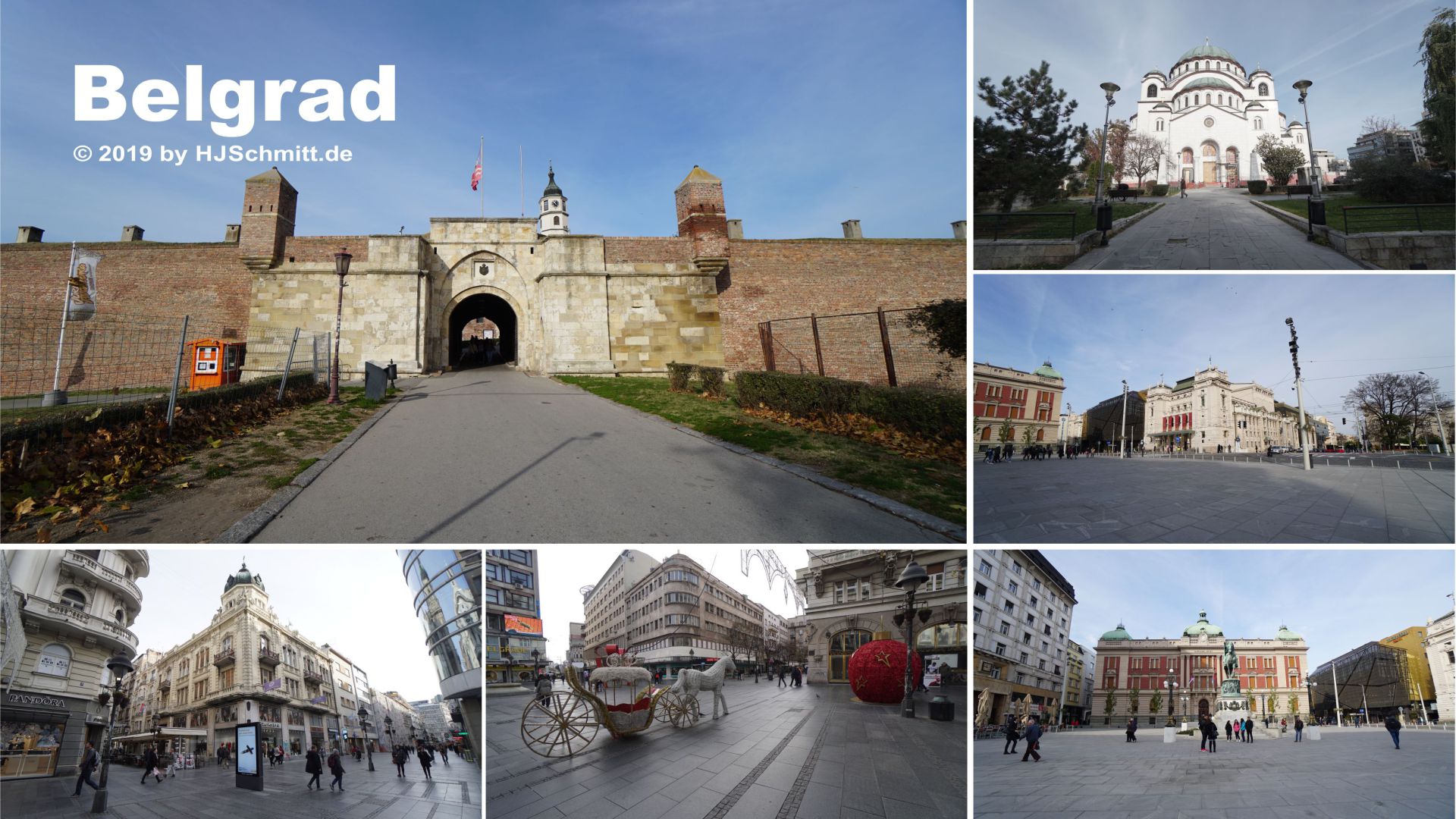 Belgrad - 6er Fotos 1920x1080