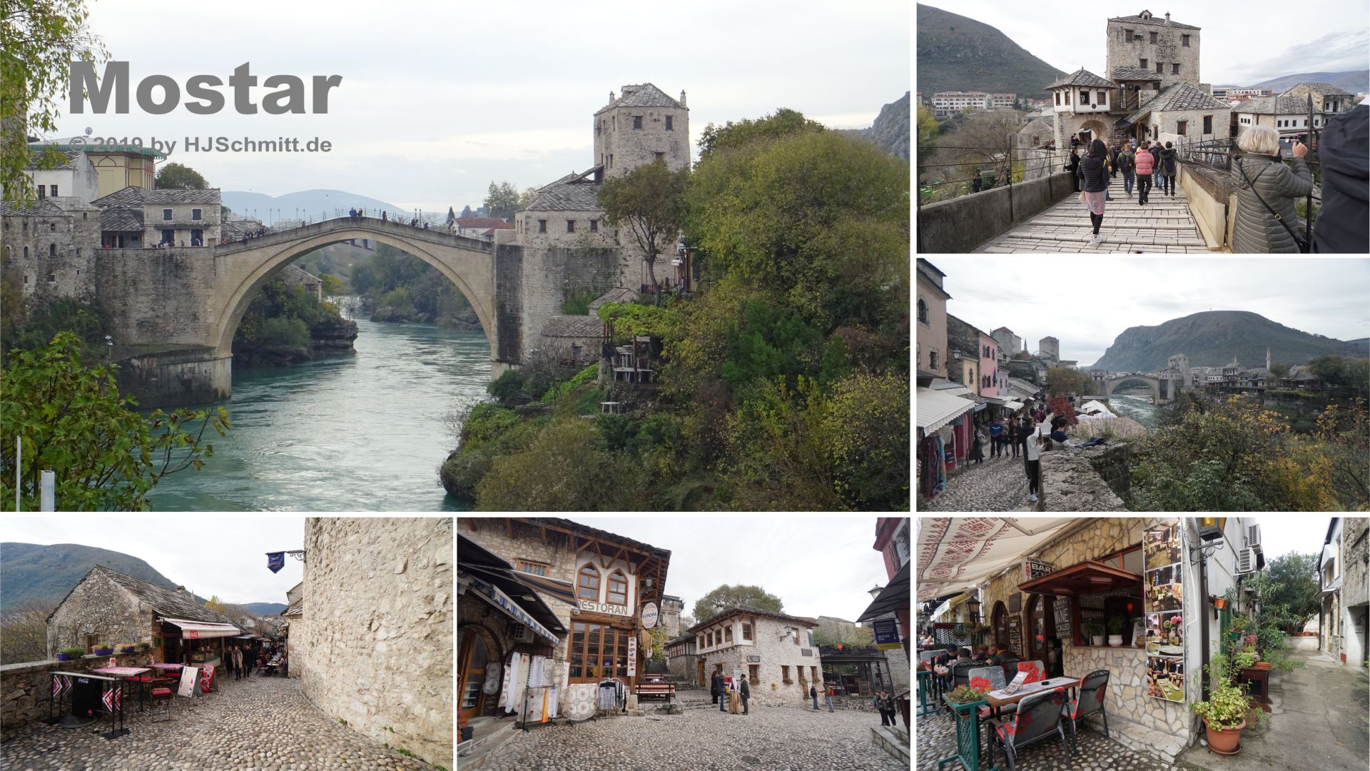 Mostar - 6er Fotos 1920x1080