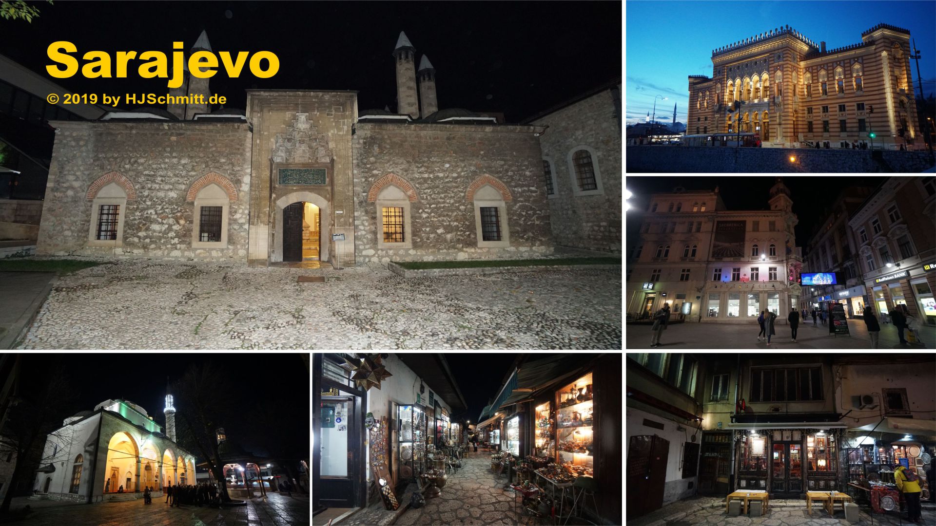 Sarajevo - 6er Fotos 1920x1080