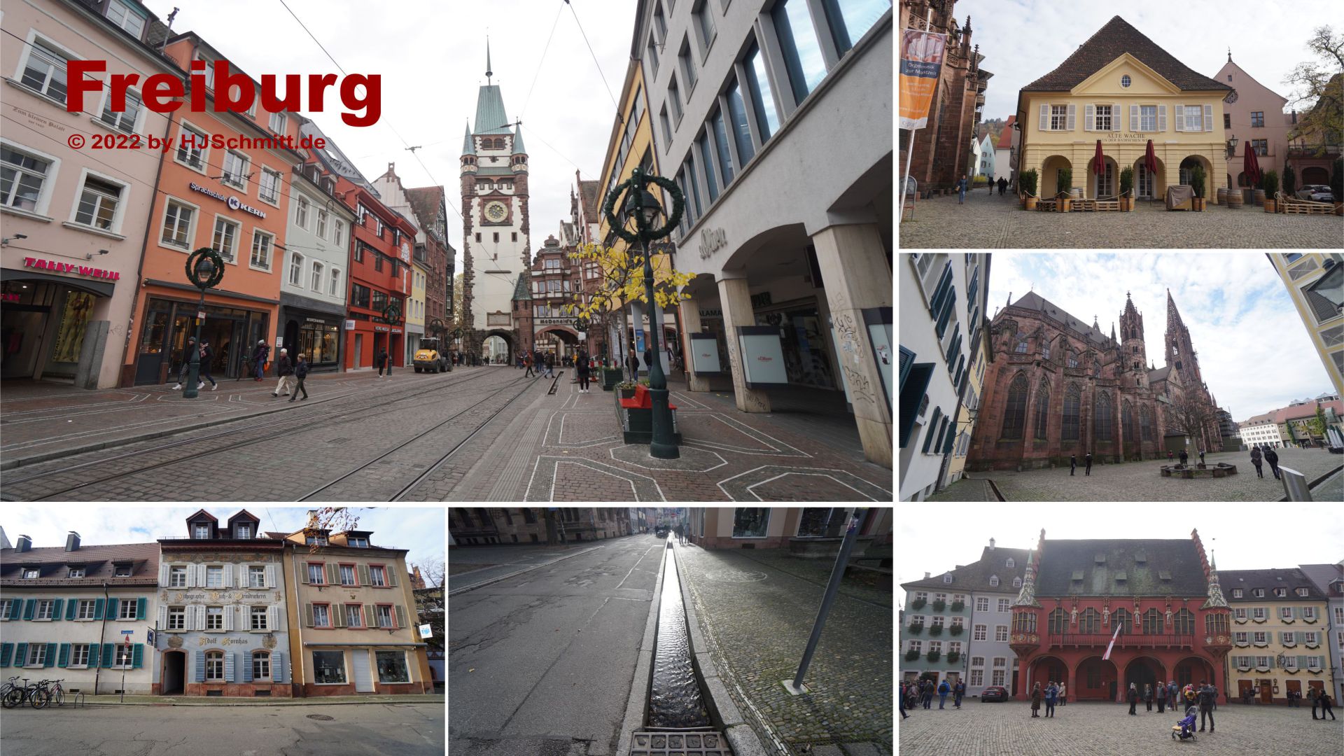 Freiburg - 6er Fotos 1920x1080