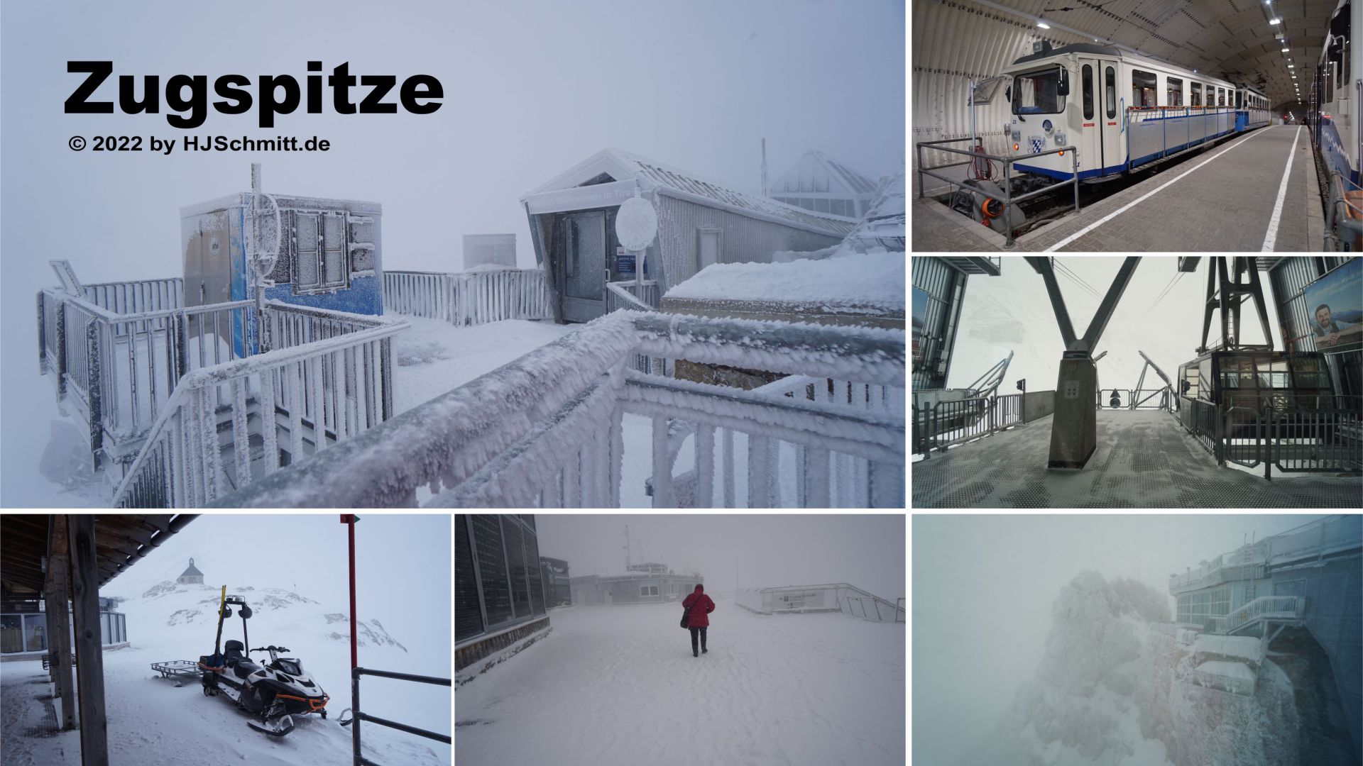 Zugspitze - 6er Fotos 1920x1080