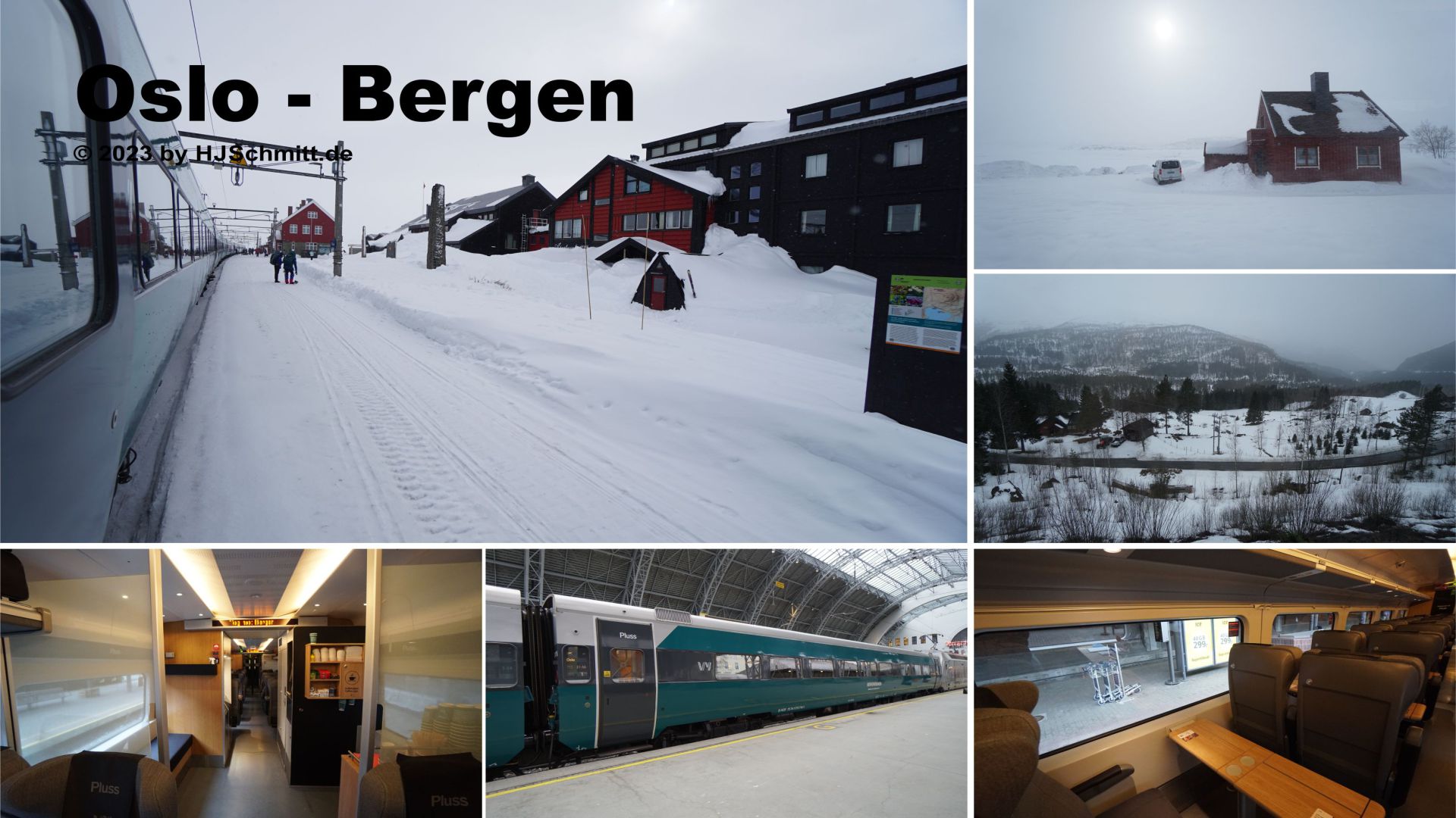 Oslo - Bergen - 6er Fotos 1920x1080