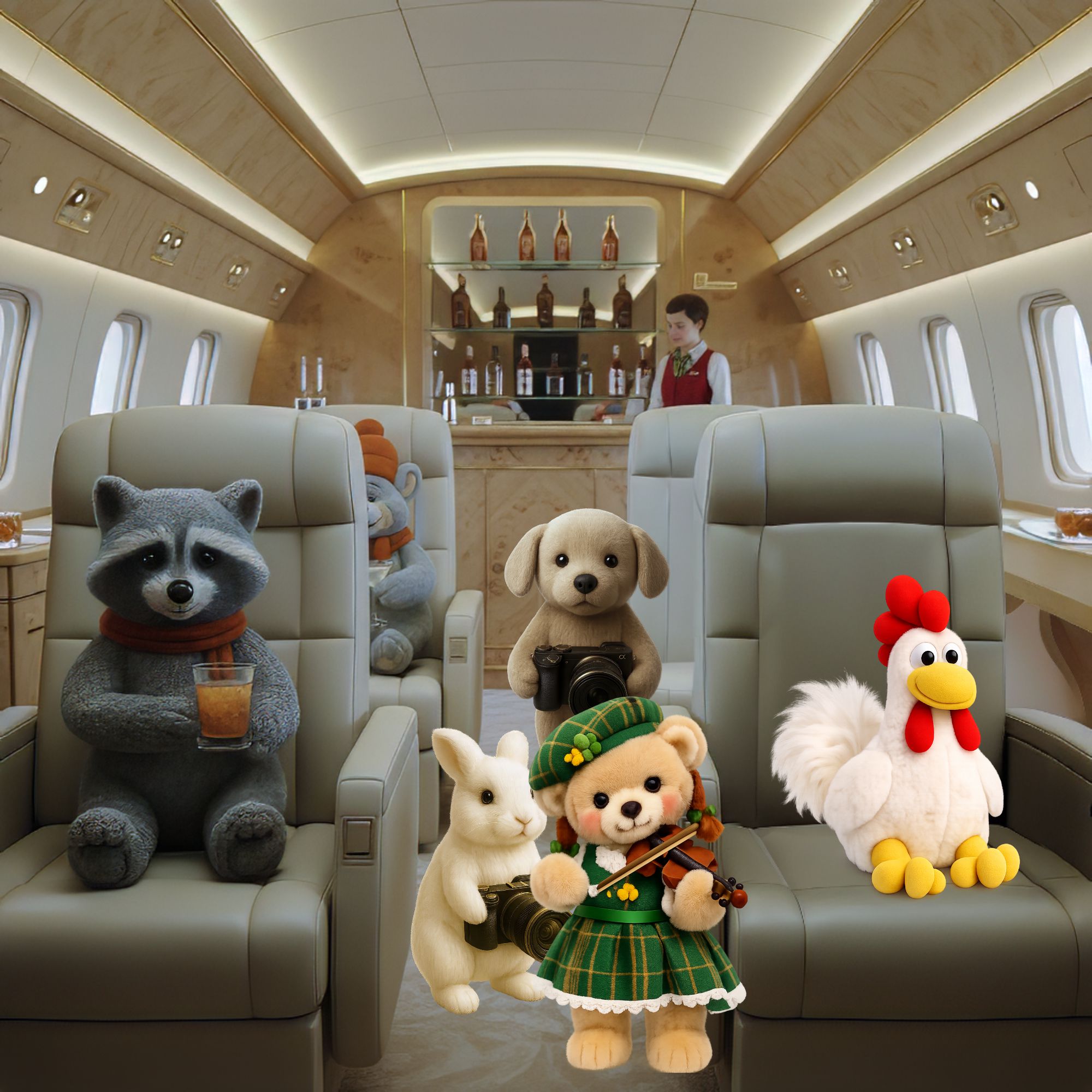 2031 - 6 im Privatjet 2000