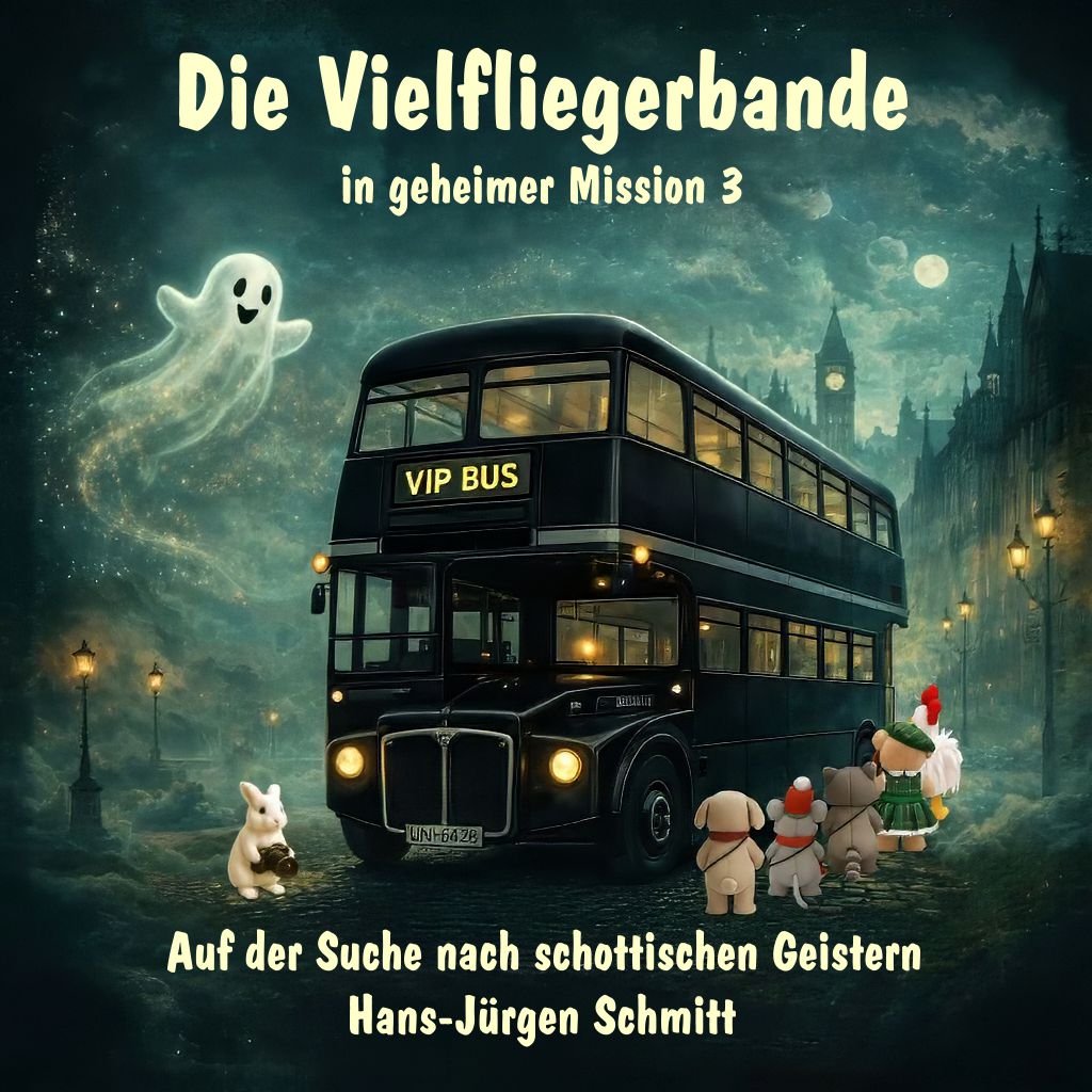 Geisterjagd mit einem Doppeldeckerbus