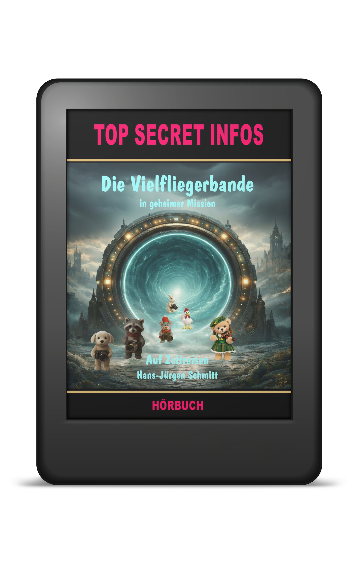 Die Vielfliegerbande in geheimer Mission - Auf Zeitreisen - Hörbuch 2