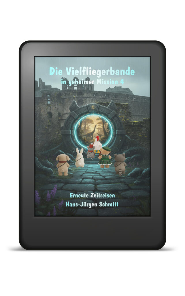 Die Vielfliegerbande in geheimer Mission 4 - Erneute Zeitreisen - E-Book