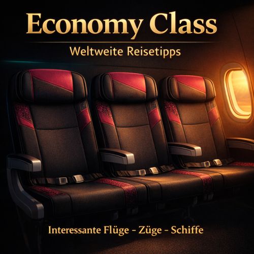 Leere Sitze in der Economy Class