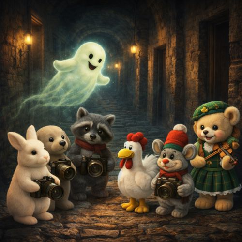 Tierische Freunde mit Kameras und Geist