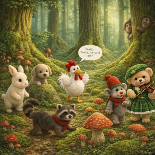 Die Vielfliegerbande im magischen Wald