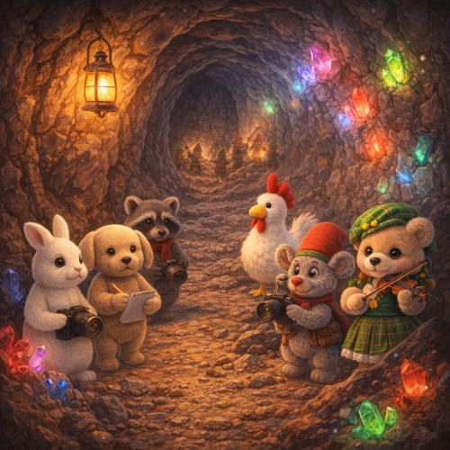 Die Vielfliegerbande in einer magischen Höhle