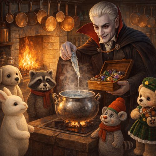 Vorsicht! "Auf der Suche nach dem Vampir-Gegenmittel" ab 2026 22 Vampire K6a 500