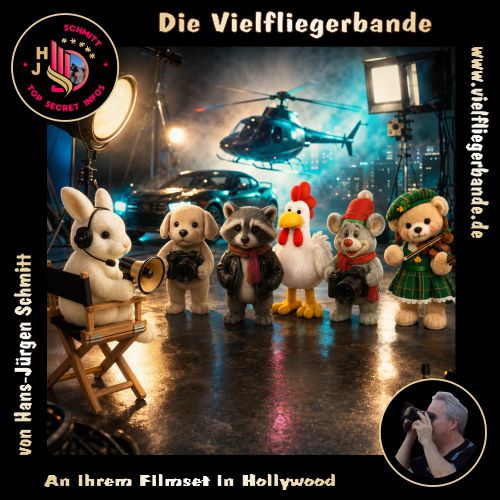 Fotos der Vielfliegerbande ab 2026 152 An ihrem Filmset in Hollywood 500