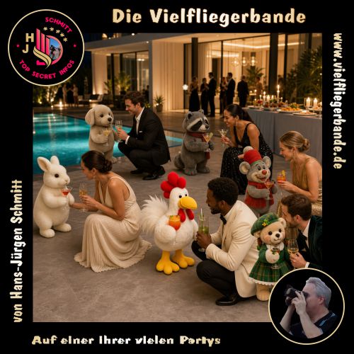 Fotos der Vielfliegerbande ab 2026 47 Auf einer ihrer Partys 500a