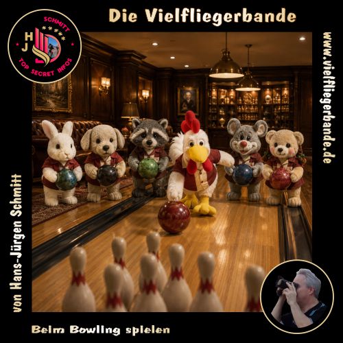 Fotos der Vielfliegerbande ab 2026 87 Beim Bowling spielen 500