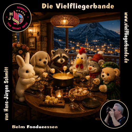Fotos der Vielfliegerbande ab 2026 69 Beim Fondueessen 500