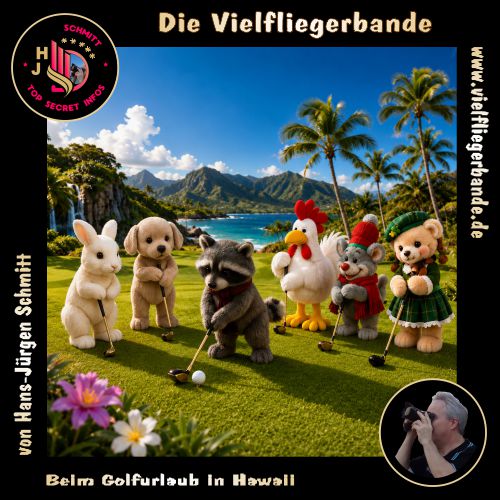Fotos der Vielfliegerbande ab 2026 135 Beim Golfurlaub in Hawaii 500