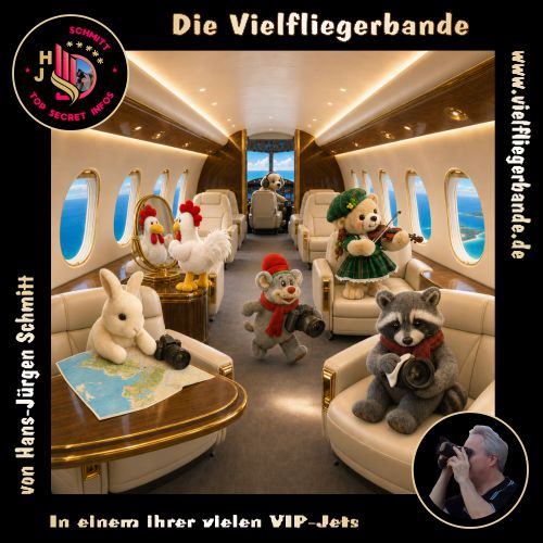 Fotos der Vielfliegerbande ab 2026 29 In einem ihrer vielen VIP Jets 2 500