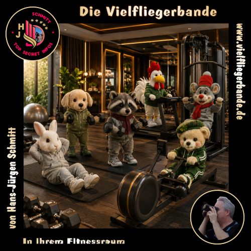 Fotos der Vielfliegerbande ab 2026 86 In ihrem Fitnessraum 500