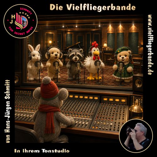 Fotos der Vielfliegerbande ab 2026 185 In ihrem Tonstudio 500