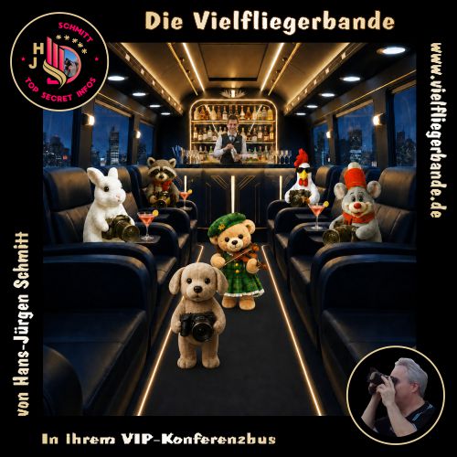 Fotos der Vielfliegerbande ab 2026 6 In ihrem VIP Konferenzbus 500