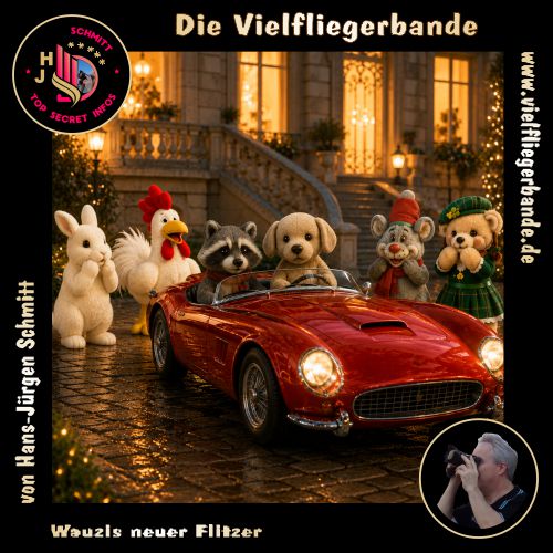 Fotos der Vielfliegerbande ab 2026 39 Wauzis neuer Flitzer 500
