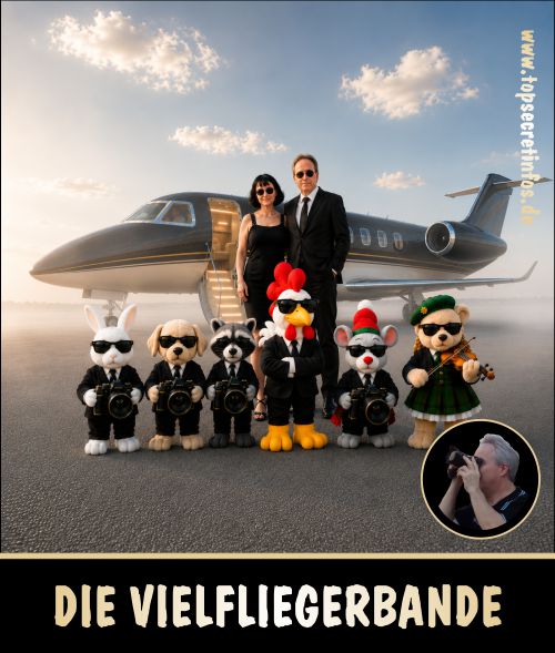 Die Vielfliegerbande Button