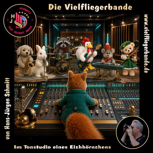Fotos der Vielfliegerbande ab 2026 186 Im Tonstudio eines Eichhoernchens 500