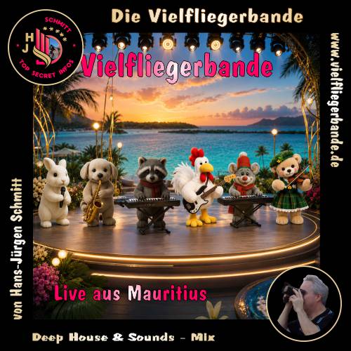 Musik Alben der einzigartigen Vielfliegerbande ab 2026 39 Vielfliegerbande - Live aus Mauritius